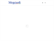 Tablet Screenshot of megrisoft.com